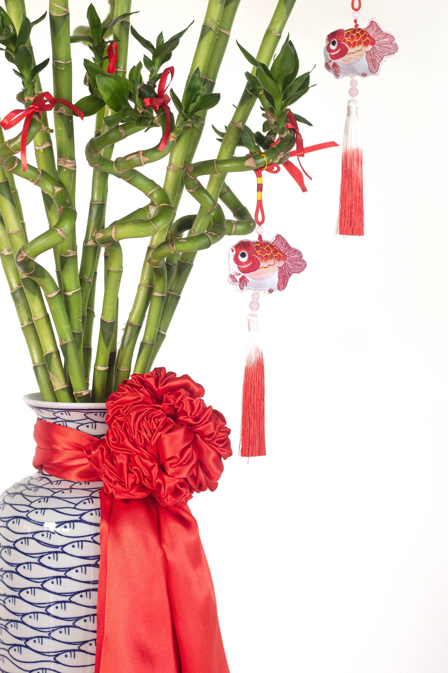 Koi Prosperity Bamboo