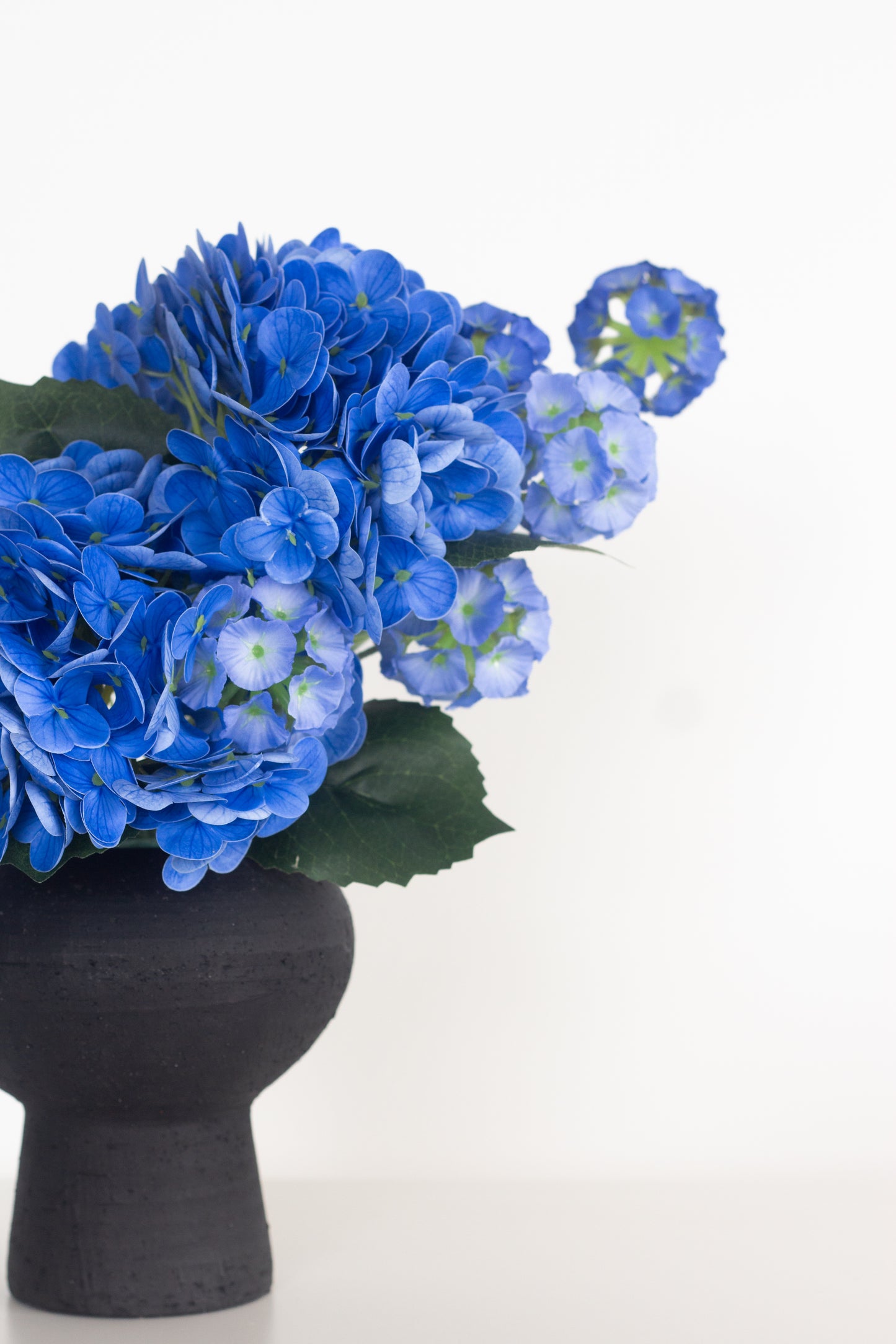 Modern Blue Artificial Hydrangea