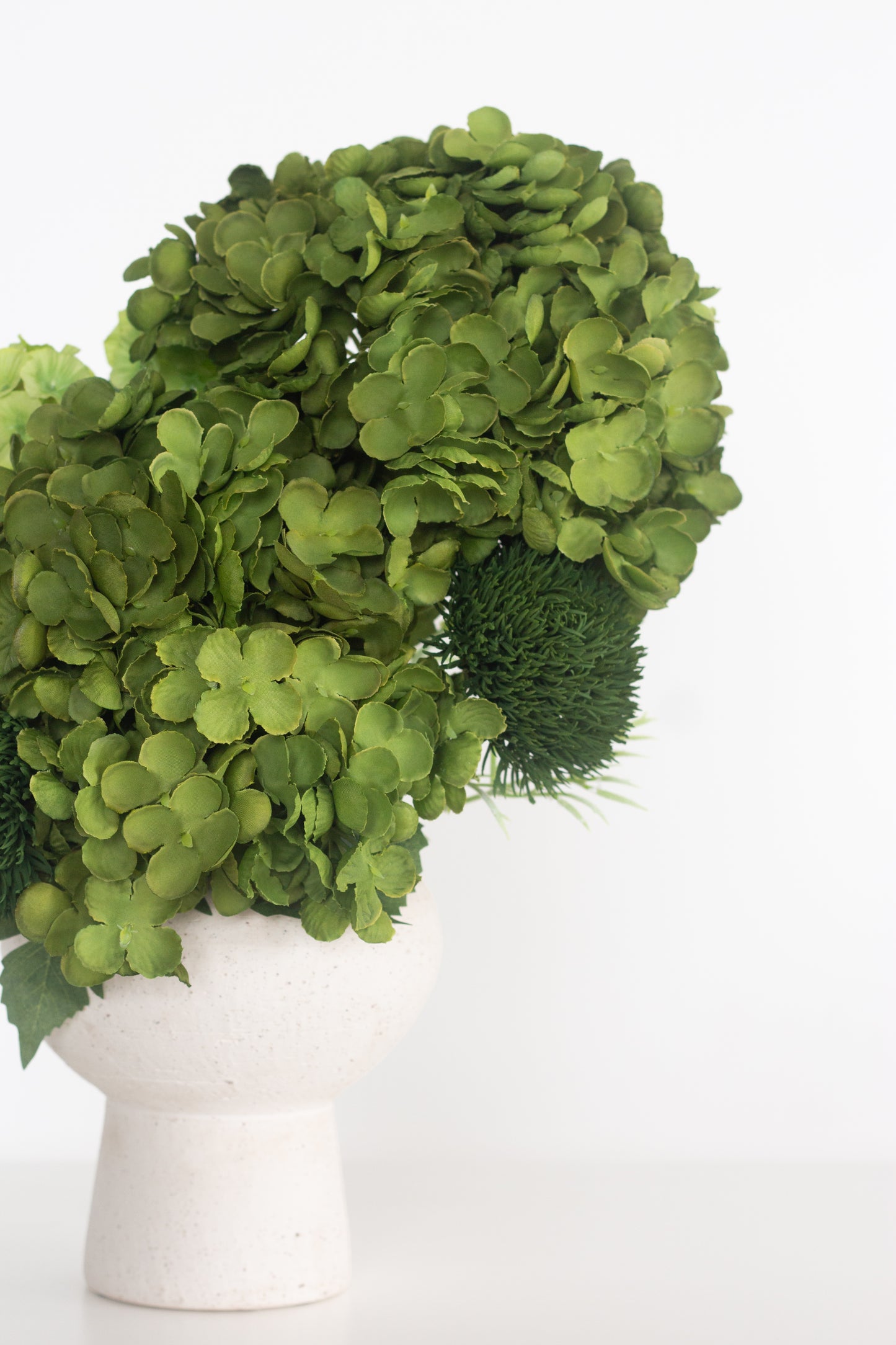 Sage Green Artificial Hydrangea