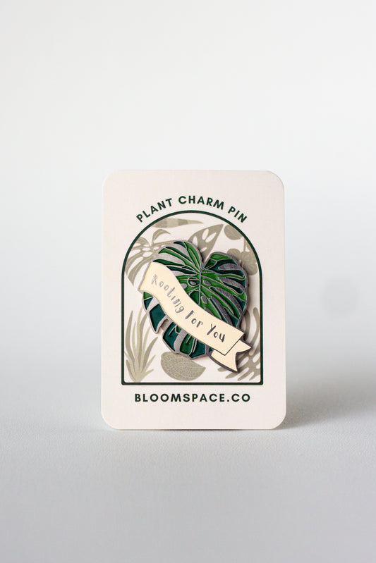 Plant Charm Pin