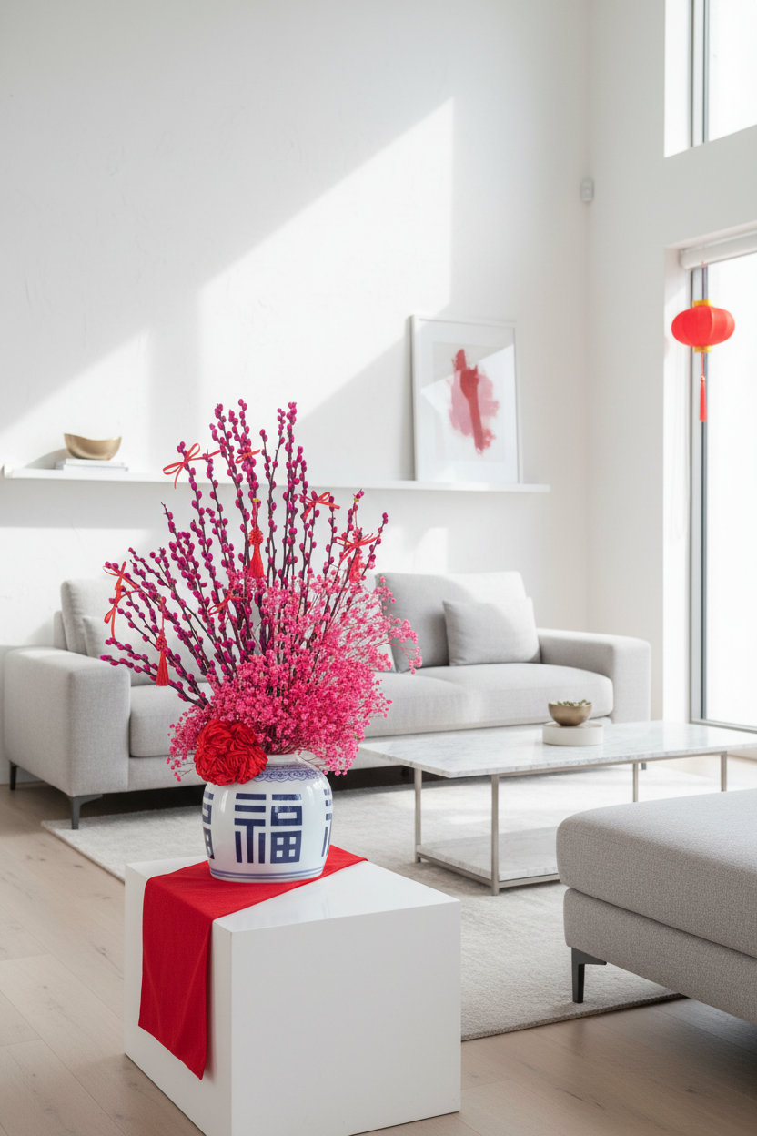 Blessing Willow - asymmetric composition