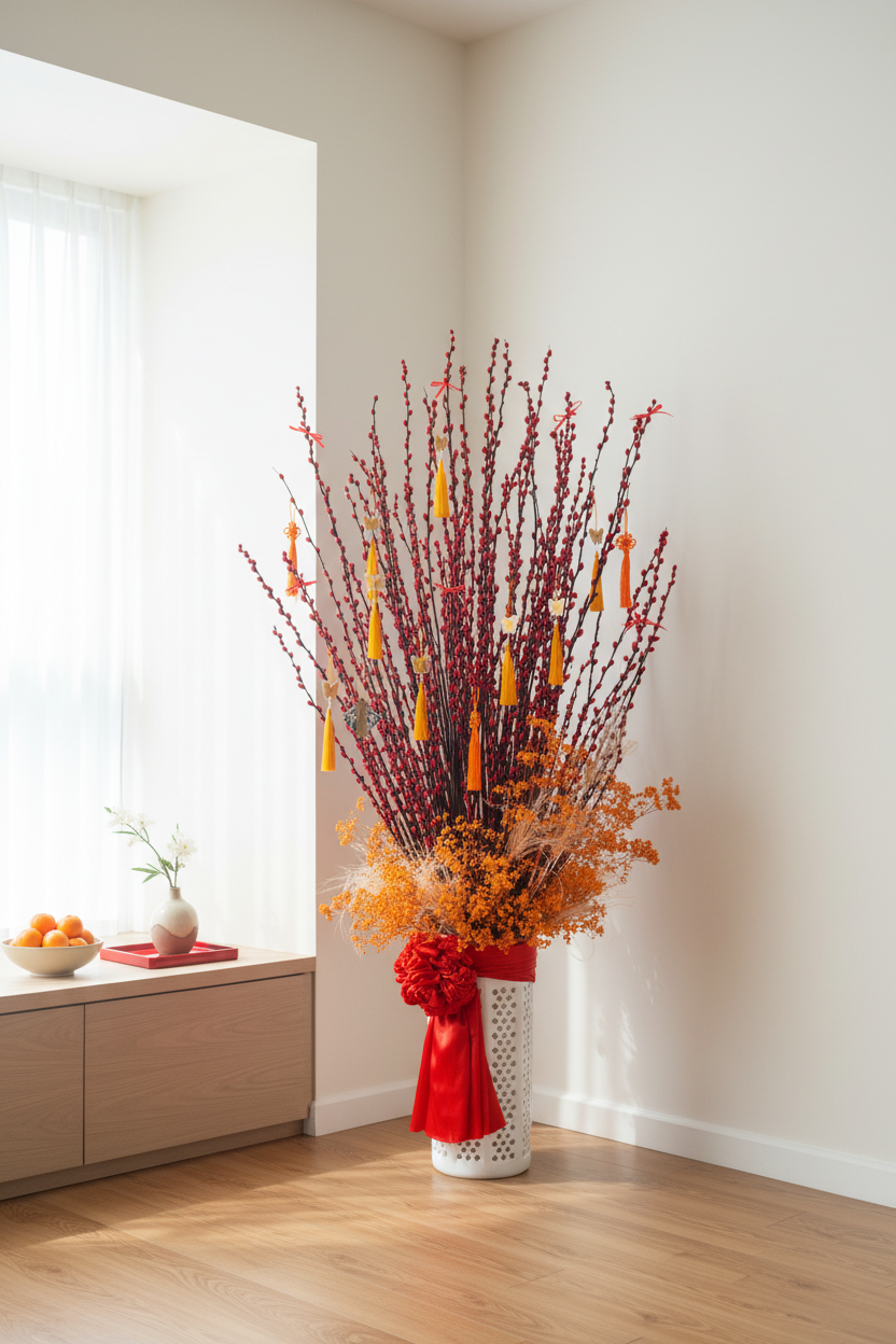 Grand Luxe Willow corner statement